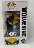 Hugh Jackman Signed Funko Pop Marvel Wolverine #05 Autograph X-Men Beckett COA