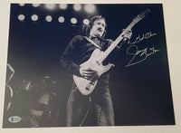 James Burton Elvis Signed 11x14 Photo Elvis Presley TCB Guitarist Beckett COA
