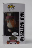 Johnny Depp Signed Funko Pop Alice In Wonderland Mad Hatter Autograph JSA COA