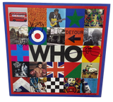 The Who Pete Townshend Roger Daltrey Signed Detour Marble Vinyl LP Beckett COA