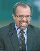 Tom Caron Signed Autographed 8x10 Photo Boston Red Sox Sportscaster NESN A