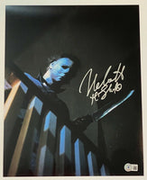 Nick Castle Signed Autographed 11x14 Photo Halloween Michael Myers Beckett COA