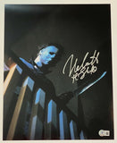 Nick Castle Signed Autographed 11x14 Photo Halloween Michael Myers Beckett COA