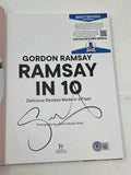 Gordon Ramsay Signed Autographed Ramsay In 10 Hardcover Book Chef Beckett COA