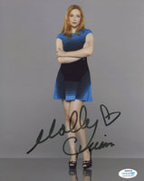 Molly Quinn Signed Autograph 8x10 Photo Castle Actress Supergirl ACOA COA