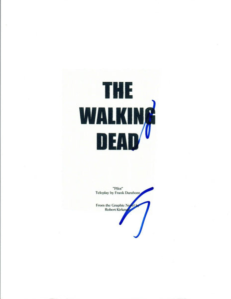 Scott Wilson Signed Autographed THE WALKING DEAD Pilot Episode Script COA VD