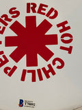 Chad Smith Signed Autographed 12" Drumhead Red Hot Chili Peppers Beckett BAS COA