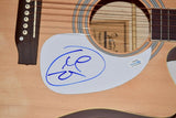 Miley Cyrus Signed Autographed Full Size Acoustic Guitar ACOA COA