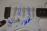 THE BEACH BOYS Signed Autographed Electric Guitar Brian Wilson +4 Beckett COA
