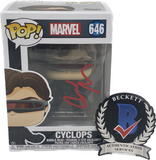 James Marsden Signed Autographed Cyclops X-Men Funko Pop Figure #646 Beckett COA