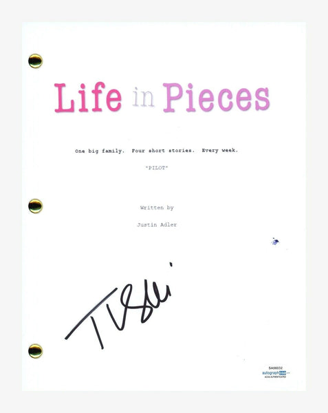 Thomas Sadoski Signed Autographed Life In Pieces Pilot Episode Script ACOA COA
