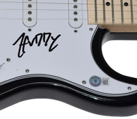 Chase Hudson Lil Huddy Signed Autographed Electric Guitar Beckett COA