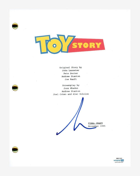 Tim Allen Signed Autographed Toy Story Movie Script Full Screenplay ACOA COA