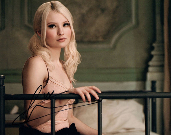 Emily Browning Signed Autographed 8x10 Photo American Gods Sucker Punch COA VD