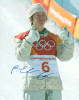 Red Gerard Signed Autograph 8x10 Photo 2018 Olympics Gold Snowboarding COA