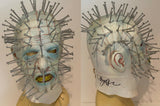 Clive Barker Signed Autographed Hellraiser Pinhead Mask Horror Beckett BAS COA