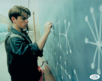 Matt Damon Signed Autographed 8x10 Photo Good Will Hunting COA ACOA
