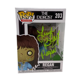 Linda Blair Signed Autograph The Exorcist Funko Pop Figure Regan Beckett BAS COA