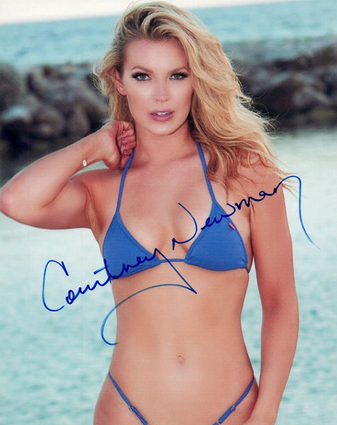 Courtney Newman Signed Autographed 8x10 Photo Model COA
