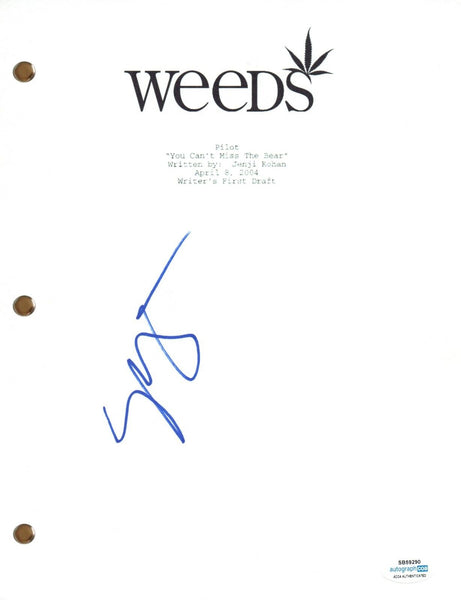 Mary-Louise Parker Signed Autograph Weeds Pilot Episode Script Screenplay ACOA