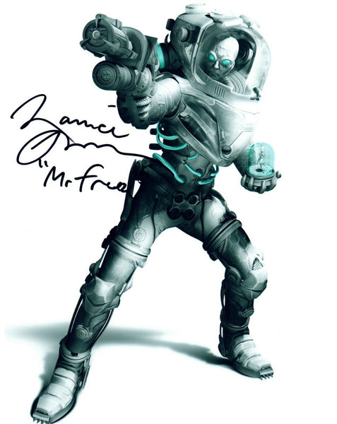 Maurice LaMarche Signed Autograph 8x10 Photo Mr Freeze Batman Arkham City COA