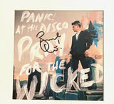 Brendon Urie Signed Panic At The Disco Pray For The Wicked Framed CD Beckett COA