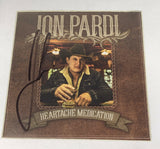 Jon Pardi Signed Autographed Heartache Medication Framed CD Display COA