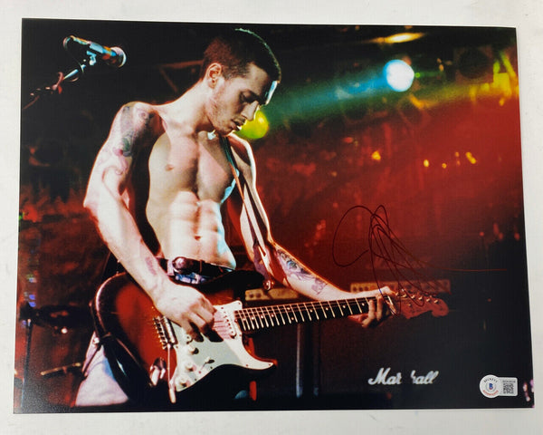 John Frusciante Signed Autographed 11x14 Photo Red Hot Chili Peppers Beckett COA