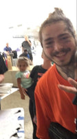 Post Malone Signed Autographed CONGRATULATIONS Song Lyric Sheet Proof + COA