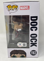 Alfred Molina Signed Autograph Spider-Man Doc Ock Funko Pop 1163 Beckett COA