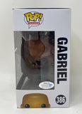 Seth Gilliam Signed Autograph The Walking Dead Gabriel Funko Pop 386 ACOA COA
