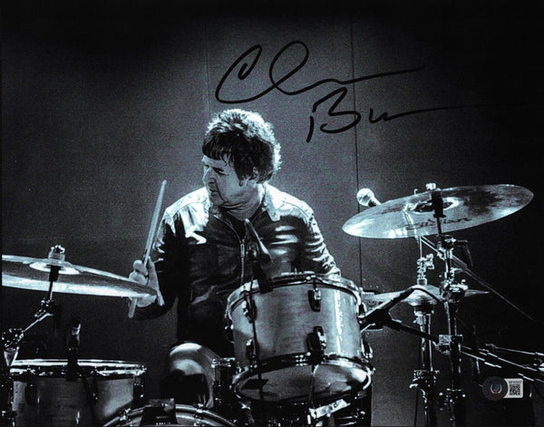 Clem Burke Signed Autographed 11x14 Photo Blondie Drummer Beckett COA