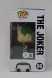 Jared Leto Signed Autograph Funko Pop Suicide Squad The Joker #96 Beckett COA