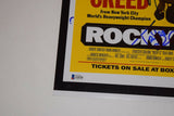 ROCKY II Cast Signed 11x17 Poster Sylvester Stallone Shire Young PSA/DNA COA