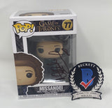 Nathalie Emmanuel Signed Missandei Game of Thrones Funko Pop Figure Beckett COA