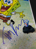 Tom Kenny Signed Autograph Spongebob Squarepants 12x18 Poster Photo Beckett COA