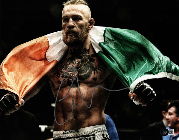 Conor McGregor Signed Autographed 11x14 Photo UFC MMA The Notorious Beckett COA