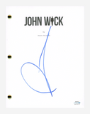 John Leguizamo Signed Autographed John Wick Movie Script Screenplay ACOA COA