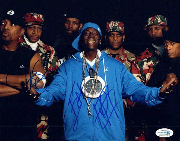 Chuck D & Flavor Flav Signed Autographed 8x10 Photo Public Enemy ACOA COA