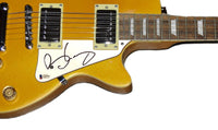 Brian May Signed Autographed Gold LP Style Electric Guitar Queen Beckett COA