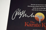 Ralph Macchio Signed The Karate Kid Part II 2 11x17 Movie Poster Beckett BAS COA