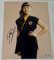 Peyton List Signed Autographed 11x14 Photo Tory Cobra Kai Actress Beckett COA