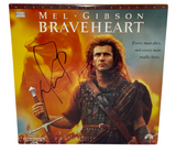 Mel Gibson Signed Autograph Braveheart Movie Laserdisc Cover ACOA COA