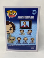 Will Ferrell Signed Funko Pop Anchorman Ron Burgundy 946 Autograph Beckett COA