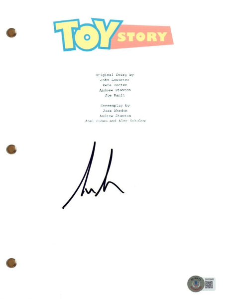 Tim Allen Signed Autograph Toy Story Movie Script Full Screenplay Beckett COA