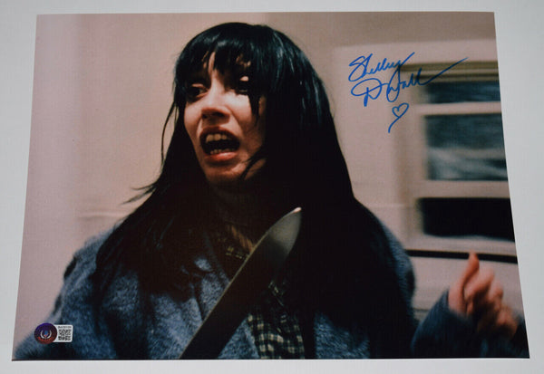 Shelley Duvall Signed Autographed 11x14 Photo The Shining Wendy Beckett BAS COA
