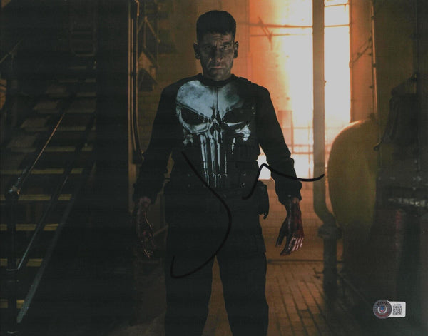 Jon Bernthal Signed Autograph 11x14 Photo The Punisher Daredevil Beckett COA