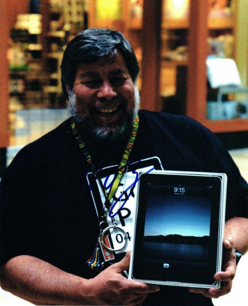 Steve Wozniak Signed Autograph 8x10 Photo Apple Co-Founder Woz COA VD