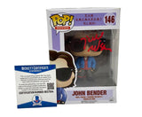 Judd Nelson Signed Funko Pop Figure The Breakfast Club John Bender Beckett COA