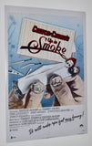 Cheech Marin & Tommy Chong Signed 12x18 Poster Up In Smoke Beckett BAS COA